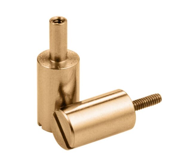 Rivetti A Vite Corby Per Giunzione Manico Coltello, Ottone, 2,5 X - Foto 10