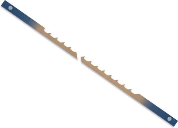 27 Lame Per Sega A Traforo Con Penna - 165mm, 15/18/24 TPI, Acciaio SK5, Per Legno, Plastica E Metalli Morbidi - Foto 10