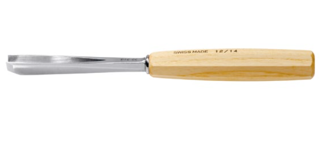 Sgorbia Per Scultori Stubai, Modello 1, Larghezza 12 Mm, Con Manico, Qualità Professionale - 3