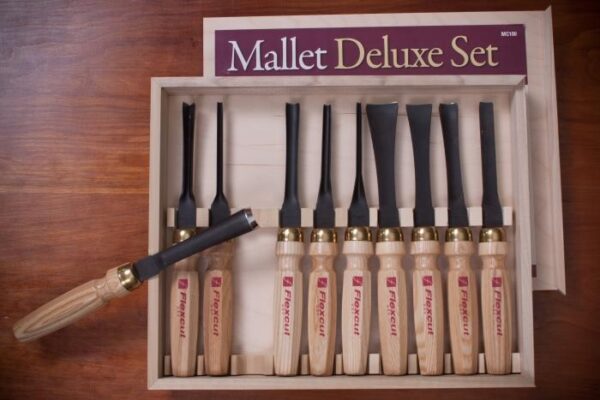 Set Scalpelli Intaglio Legno 12 Pezzi - Professionale, Con Pietra Per Affilare, Per Scultura E Fai Da Te - Foto 8