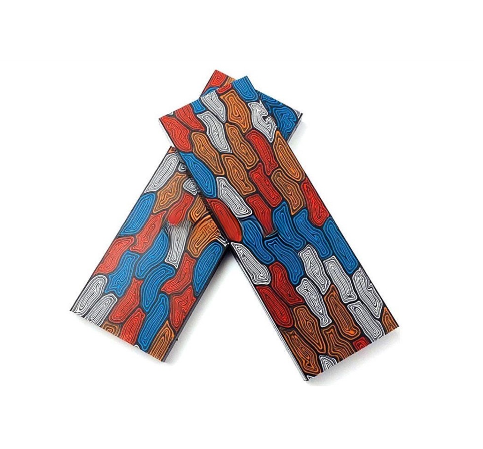 2 Manici In G-10 Nero Per Coltelli - Dimensioni 160x50x8mm, Materiale Micarta Resistente