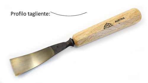 STUBAI BULLINI PER SCULTORI SU LEGNO,SERIE DI - Colore Amico